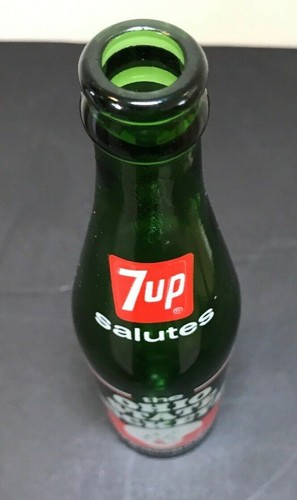 Vtg Ohio State Buckeyes 7UP 1973 Football Souvenir Commemorative Wins Bottle EUC - Picture 6 of 9