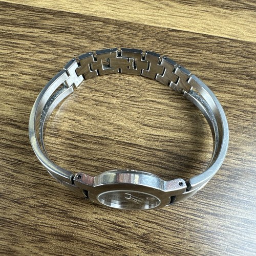 Ladies Movado Swiss Made Watch Stainless Steel Wrist Black Crystal 84 e4 1842 - Picture 12 of 14