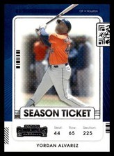 2021 Panini Contenders  Yordan Alvarez #35 Houston Astros Baseball Card