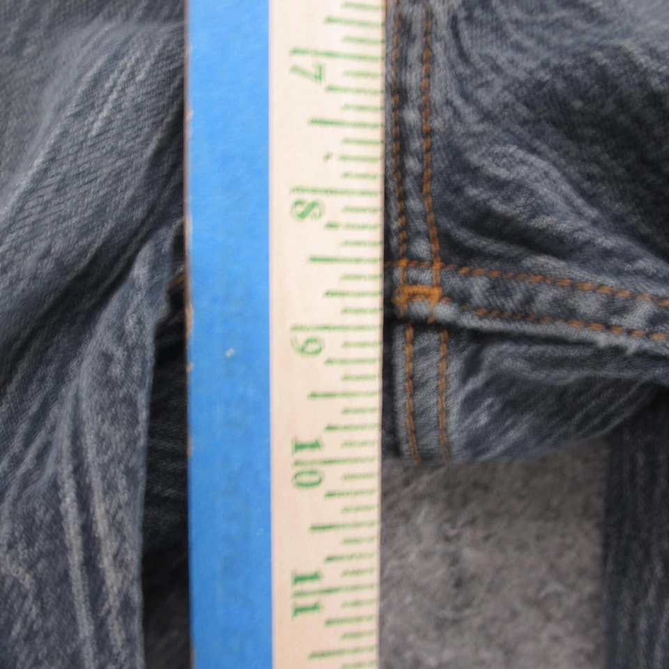 Steve & Barry's Jeans Women's 8 Medium Wash Straight Leg Jeans - Image 4 of 4
