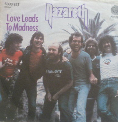 7'' 1982 ROCK IN MINT-! NAZARETH : Love Leads To Madness