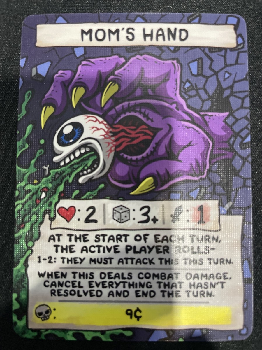 MOM'S HAND - ALT ART - Binding Of Isaac Four Souls - Kickstarter Exclusive MOM'S HAND - ALT ART - Binding Of Isaac Four Souls - Kickstarter Exclusive