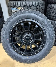 20x9 Pro Comp PXA34 Rockwell Black Wheels 33" AT Tires 6x5.5 Lexus GX550