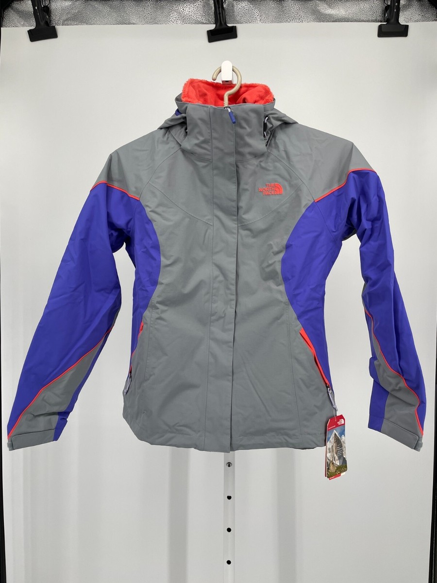 The North Face Womens Jacket Gray S/P CTM5DZN Boundary Triclimate