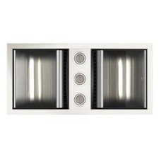 IXL White 3 in 1 Neo Tastic Bathroom Fan Heater With Dual Light for sale  online | eBay