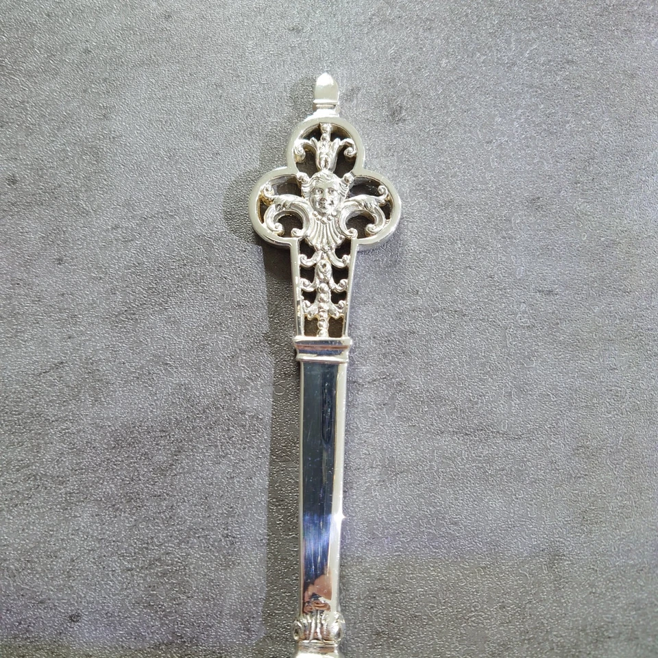 Cuchillo de mesa renacentista Cardeilhac Christofle 1 pieza plata de ley 925 excelente Foto 2 de 4