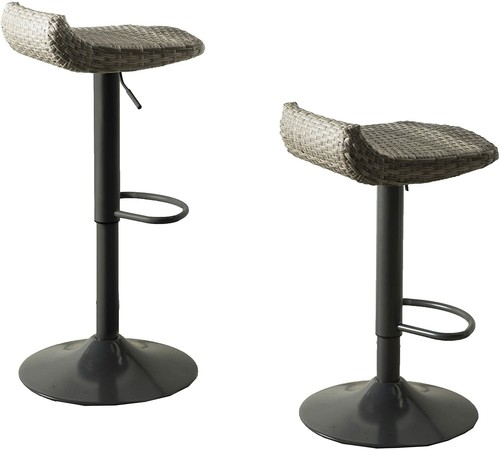 New RST Brands IP-PEBST3205-CNS Patio Chairs Set of 2 Brown $399 FLB-77