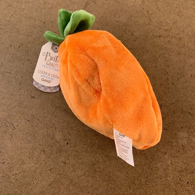 GANZ Baby Collection 7'' Learn & Grow Carrot & Bunny 4 Piece Set NWT
