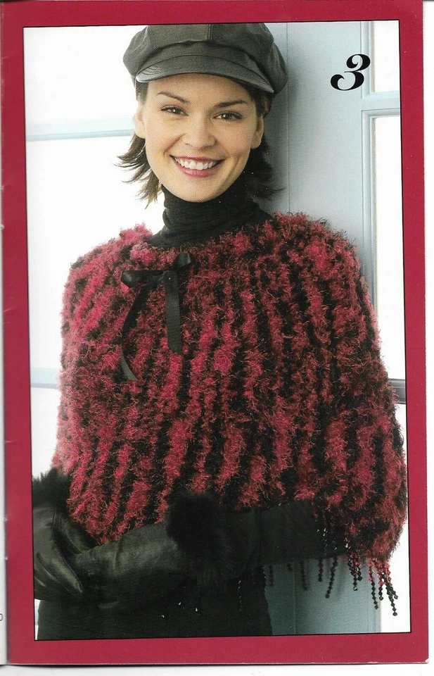 Poncho Passion  - Crochet/Knitting Instruction Booklet - Image 3 of 3
