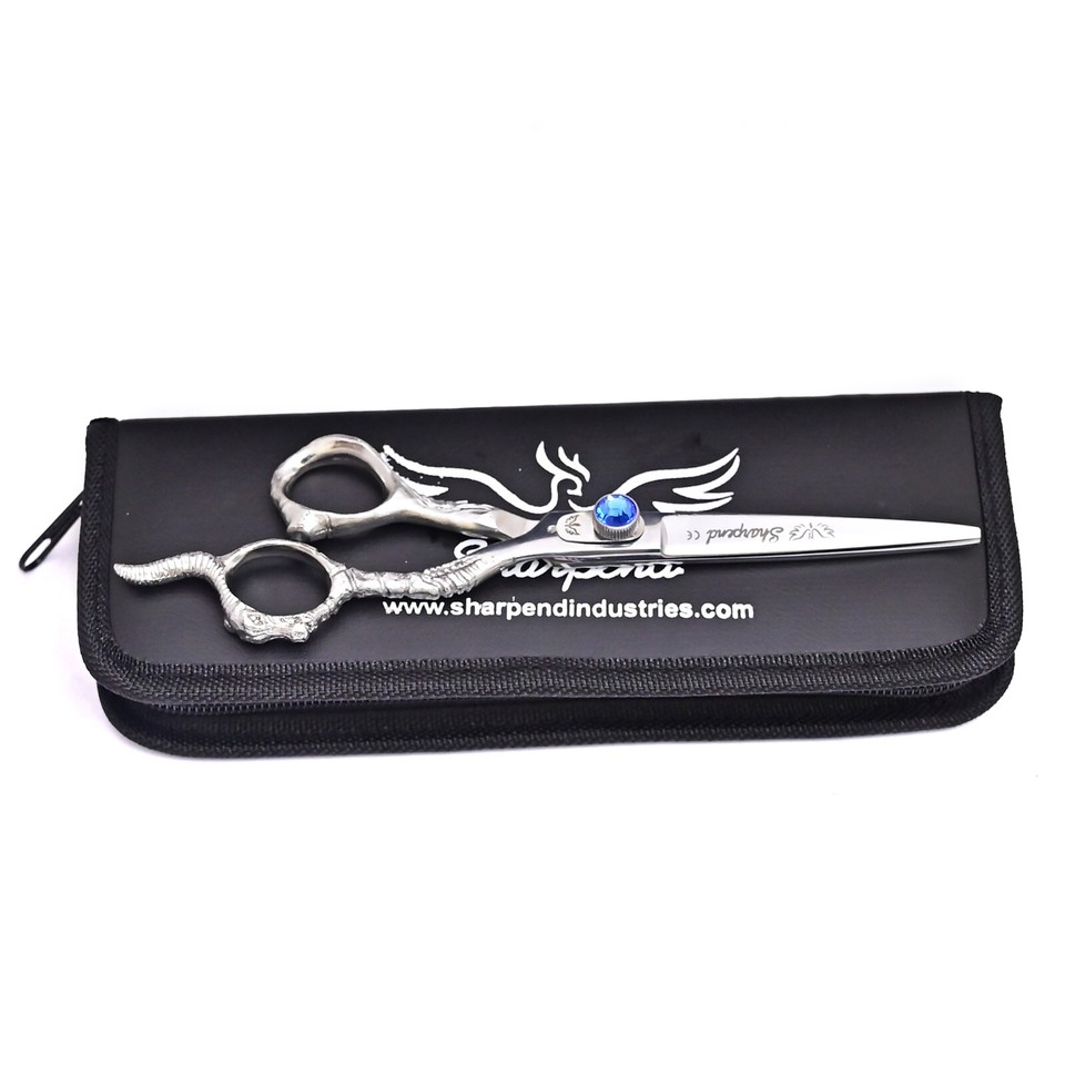 Professional J2 Steel Barber Hair Cutting Scissors GERMAN Shears Size 6 ...