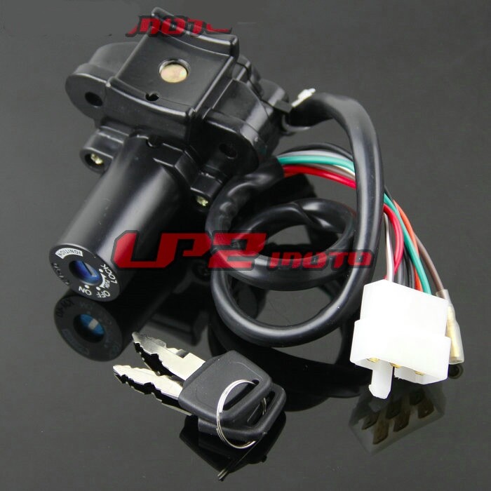 Ignition Switch Lock Key Set for Kawasaki ZX-7RR ZX750N 96-97 ZX