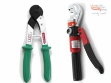 Heavy Duty Hand Swager Hydraulic Swage Tool Kit with Safety Valve for 1x19 Wire