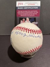 Henry Kimbro autographed baseball JSA certified 