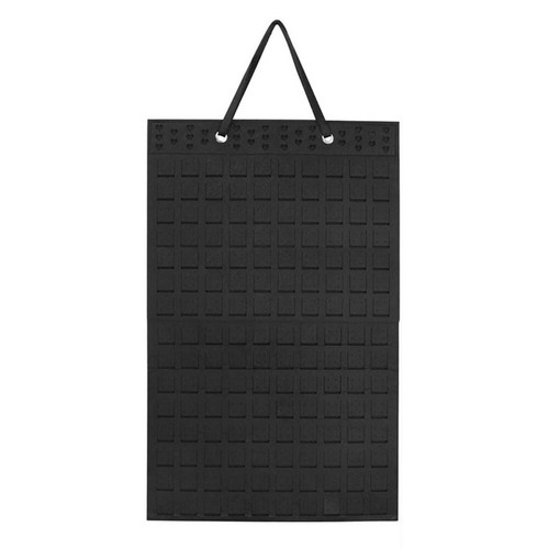 Hanging Jewellery Organiser, Foldable Hanging Earring Holder, Holds to