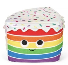 Yummy World Roy The Rainbow Cake Medium 13" Plush Toy Kidrobot Brand New In Bag