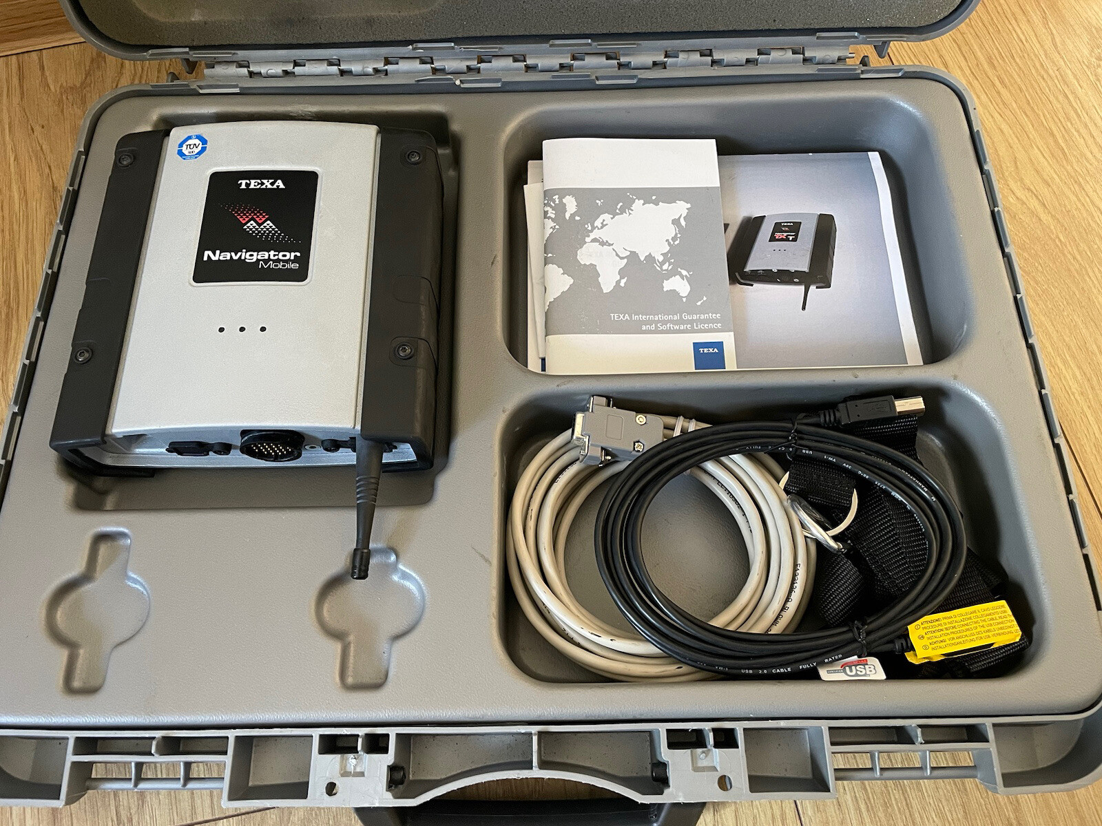 TEXA NAVIGATOR TXT DIAGNOSTIC TOOL ANALYZER With Case | eBay