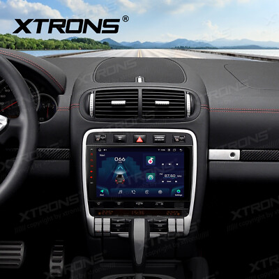 XTRONS 8-Kern Android 14 Autoradio 64GB GPS Navi DSP 4G LTE für Porsche Cayenne
