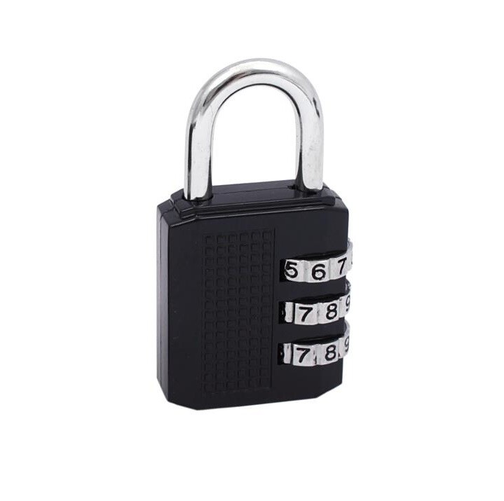 Candado Digitos Combinación para Taquilla Gimnasio Bolsa Escuela Maleta de Viaje