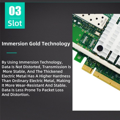 For Intel X520-DA1 10GbE Ethernet Converged Network Adapter Support Windows7/8 - Photo 6/11