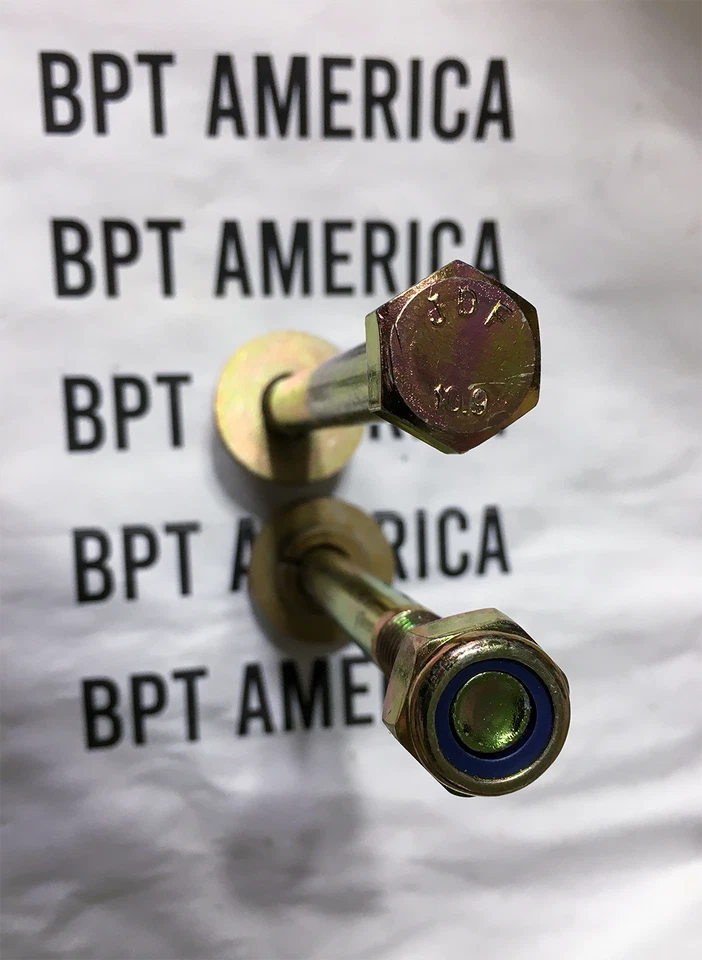 2x 10.9 1995 2000 Dodge Stratus Cirrus Breeze Front Lower Shock Bolt Kit 99 98 Foto 2 de 4