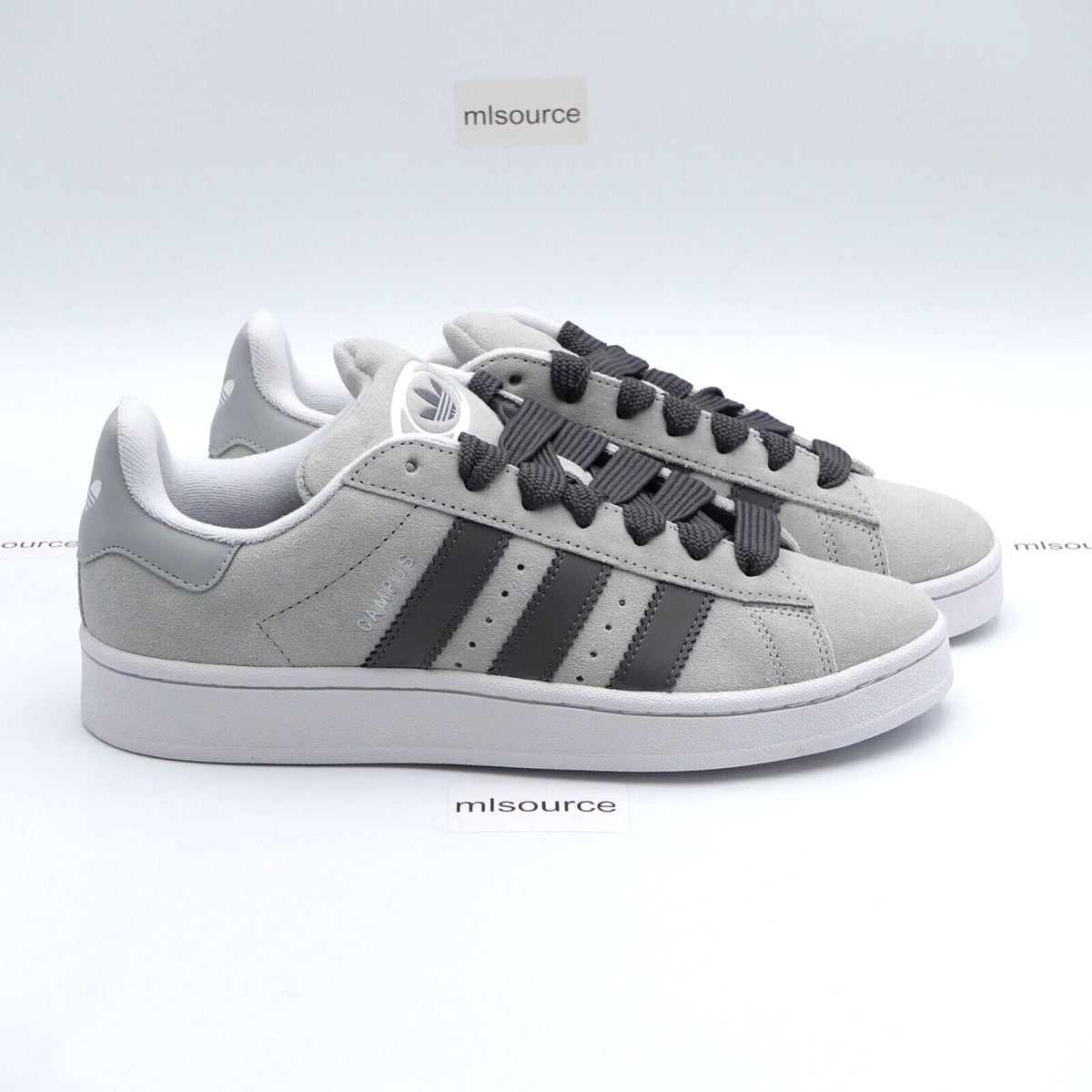 adidas Women's Campus 00s Shoes, Size 9, Grey/Black/White