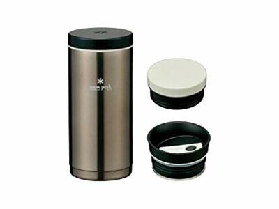 Snow Peak System Flasche 350ml Dark Silver TW-070R-DS NEU aus Japan