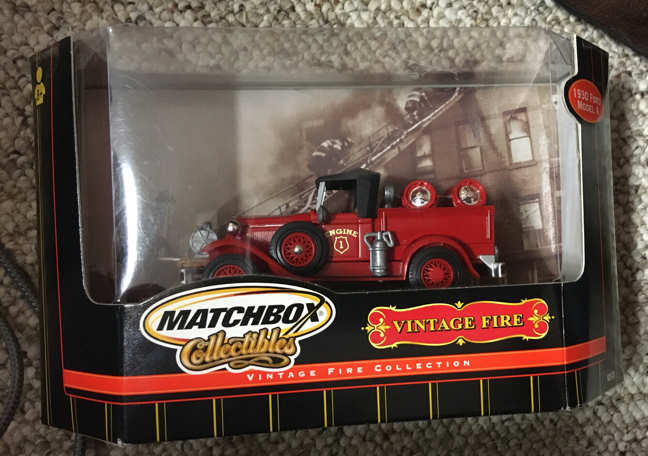 vintage matchbox fire truck