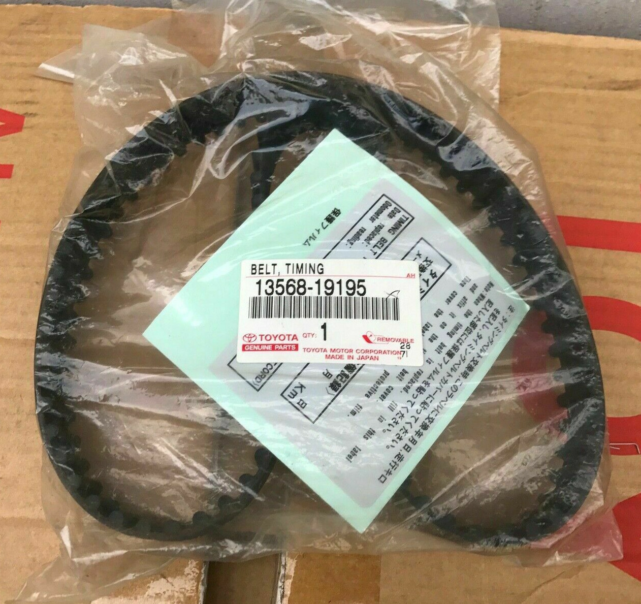 TOYOTA BELT, TIMING 1356819195 GENUINE | eBay