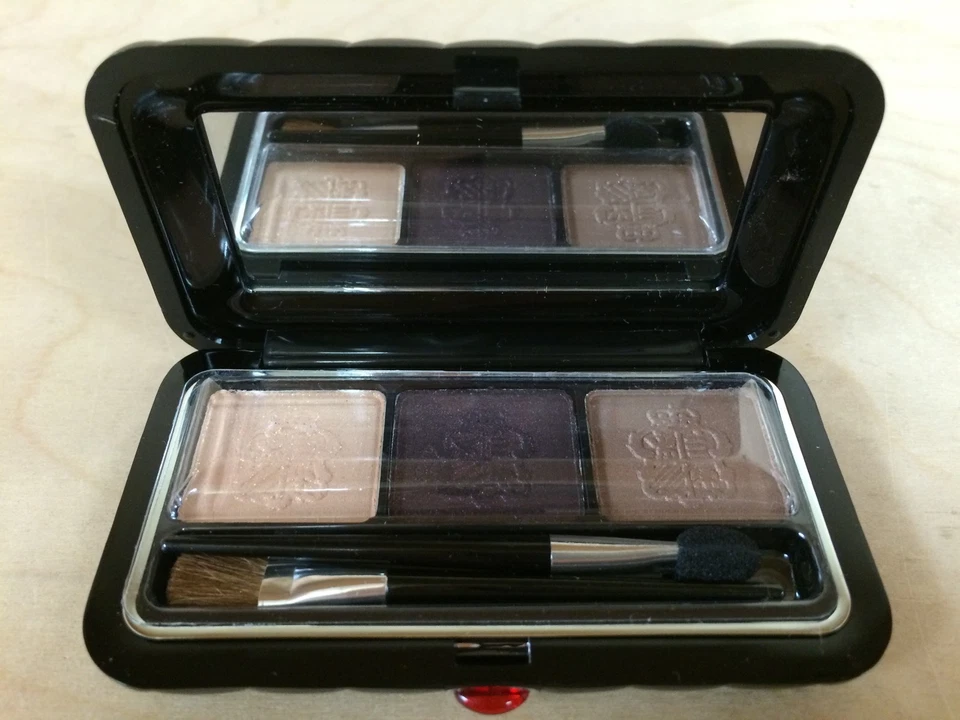 Borghese Satin Shadow Milano Trio # 06 Romantico Brown NIB+ free FACE BRUSH - Image 2 of 4