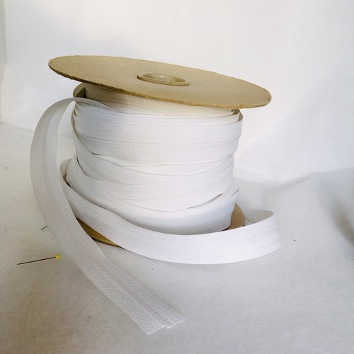 Reissverschluss endlos Spirale 3mm Meterware Bettwäsche, Kissen weiss - 第 2/2 張圖片