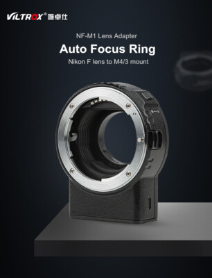 VILTROX NF-M1 Auto focus Lens Adapter for Nikon F Lens to Micro 4