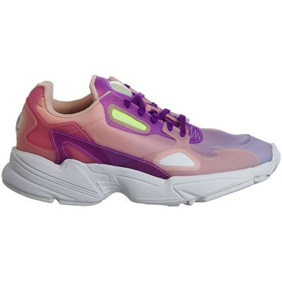 Adidas Falcon Lace-Up Purple Synthetic Womens Trainers FW2486