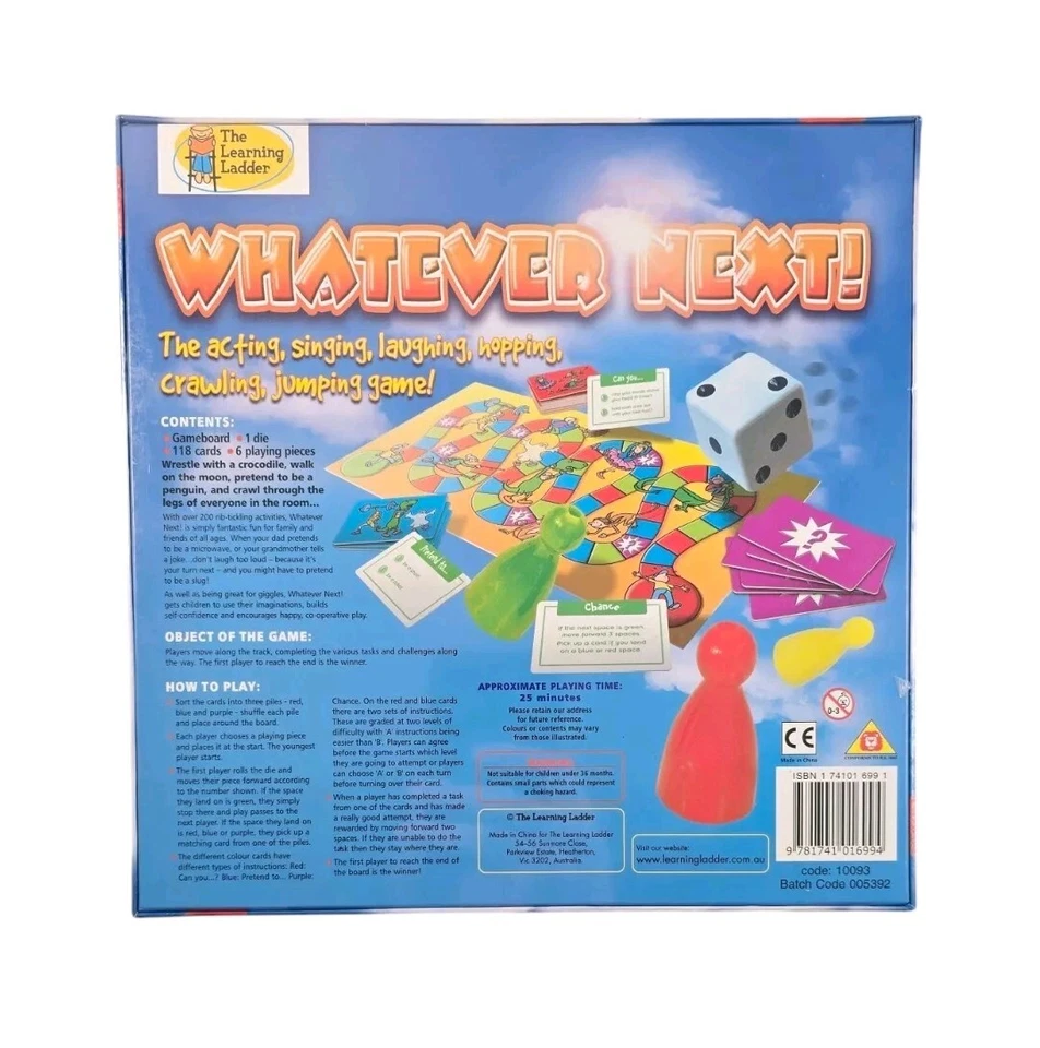 New - Whatever Next! Board Game Fun Activities The Learning Ladder Edition - Image 2 of 4