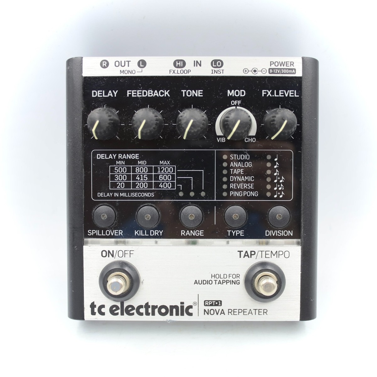 TC Electronic RPT-1 Nova Repeater Guitar Effect Pedal
