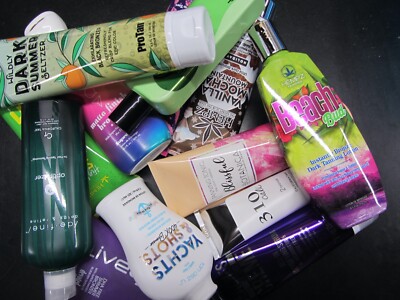 3 NEW, UNOPENED NON-DAMAGED MYSTERY BOTTLES OF TANNING LOTION