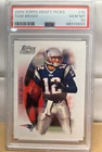 2005 TOPPS DRAFT PICKS & PROSPECTS #45 TOM BRADY PSA 10 Goat