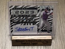2022 Leaf Metal Sterlin Thompson Pre-Production Proof Auto 1/1 Colorado Rockies