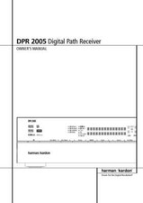 Harman Kardon DPR-2005 Receiver Owners Manual