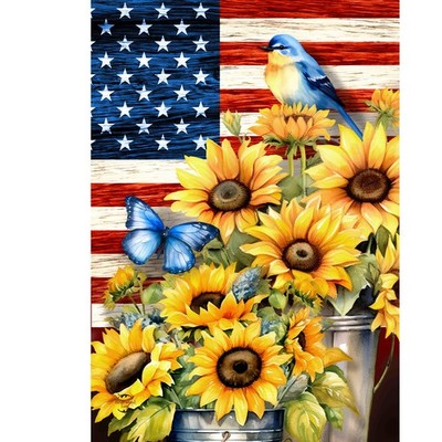 Briarwood Lane American Country House Flag 28x40