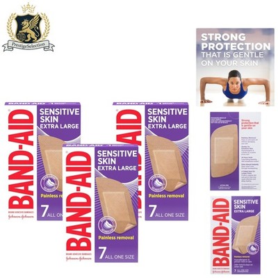 Gentle Care Band-Aid Bandages | 21 Extra Large Hypoallergenic Adhesive Bandages