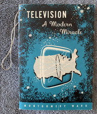 Montgomery Ward Airline Black-and-White Television Adjustment Booklet / Manual