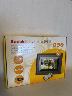 Kodak EasyShare SV811 8'' Digital Picture Frame 800x480 128MB New In Box