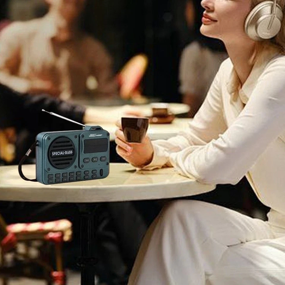 Portables Digitalradio AM FM DAB Radio mit Bluetooth & LCD Display Küchenradio - Bild 3 von 4