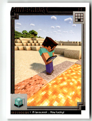 Panini Minecraft 2025 Special Edition No. 80 Obsidian 159/325