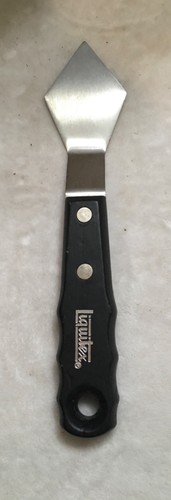 Liquitex Freestyle Painging Knife NO.5 With Stainless Steele Blade. Used DX