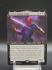 MTG Marvel Super Heroes Baron Helmut Zemo 405 Extended Art