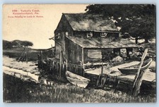 1914 Kennebunkport Maine Postcard 1099 Turbot Creek Painting Louis Norton Posted
