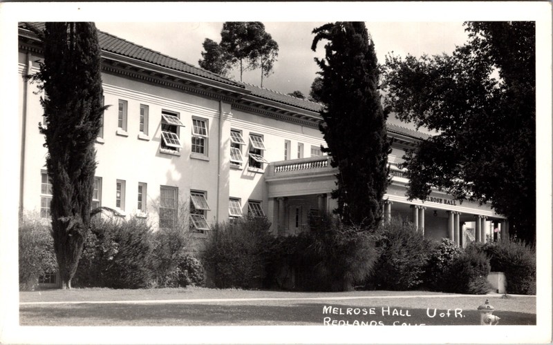 RPPC Melrose Hall University of Redlands California Campus Building View