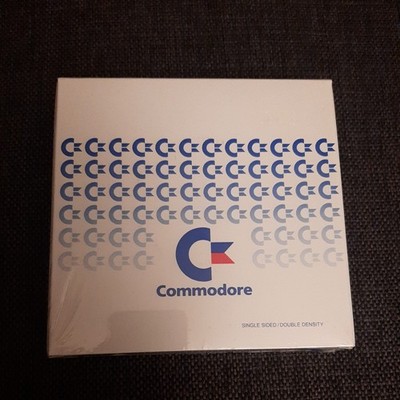 Genuine Commodore Floppy Disks C64 5.25'' Inch - Lot of 10 Original Sealed 