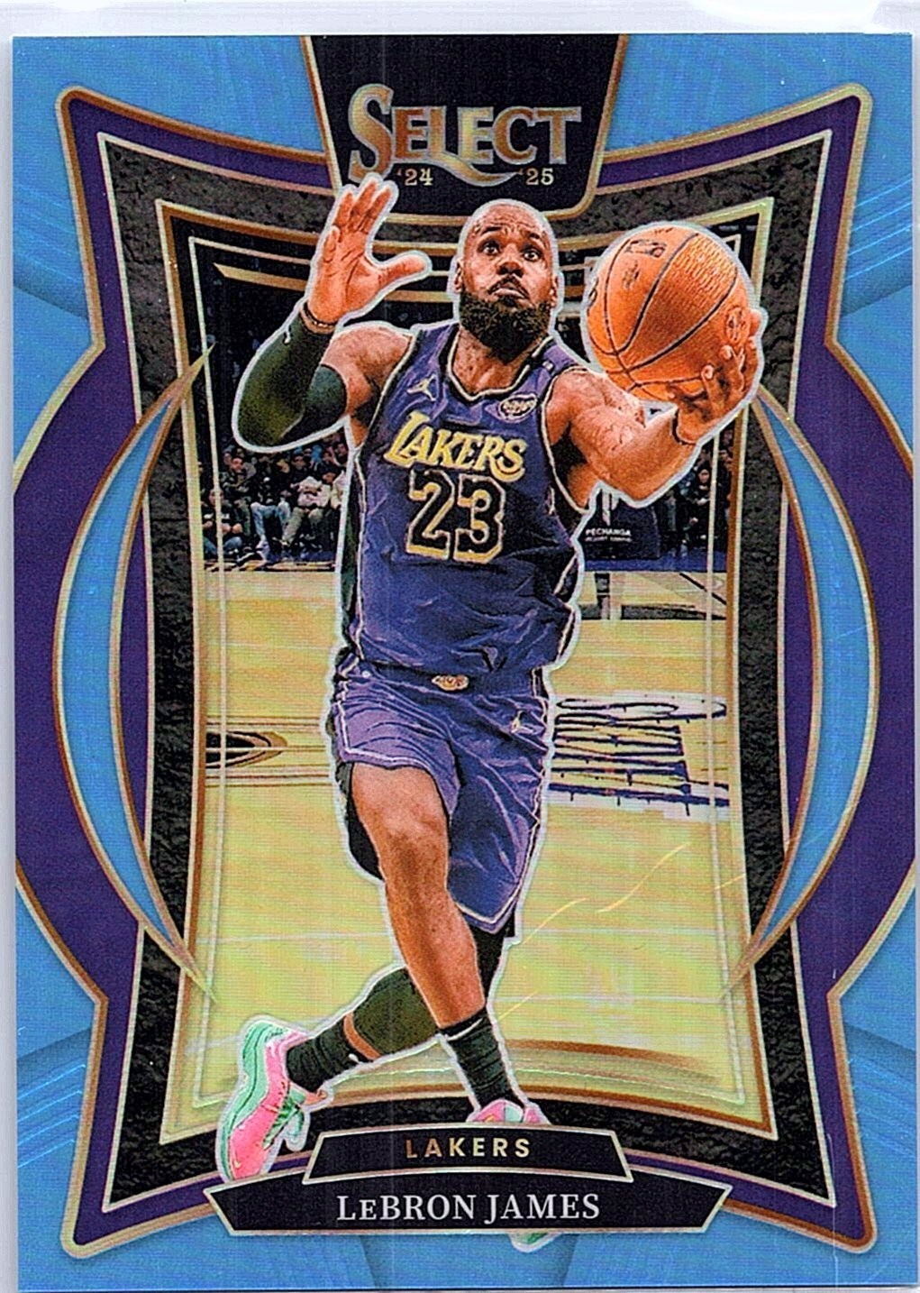 2024-25 Select Lebron James Concourse Light Blue Prizm /299 Lakers